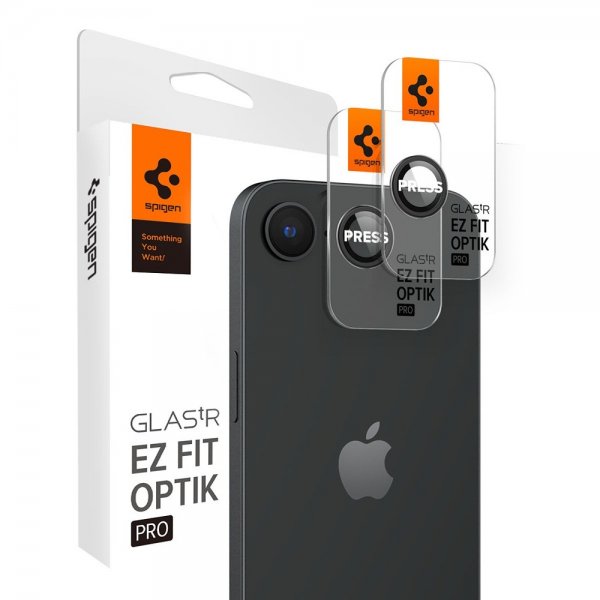 iPhone 16e/17e Camera Protector GLAS.tR EZ Fit Optik Pro 2-pack