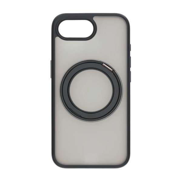 iPhone 16e/17e Case Rotatable Stand Black