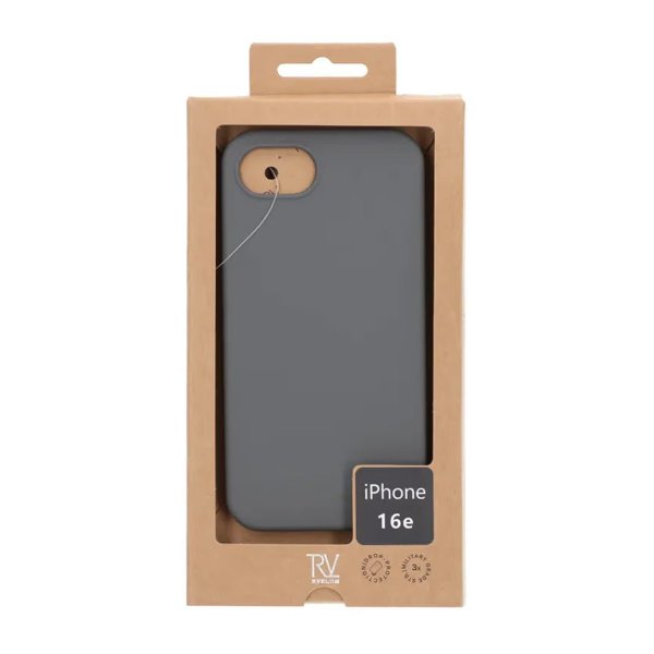 iPhone 16e/17e Case Silicone Grey