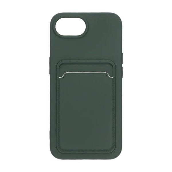 iPhone 16e/17e Case Card Holder Green