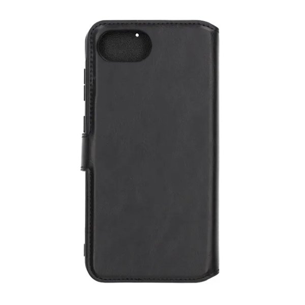 iPhone 16e/17e Cover Detachable Wallet Case Black