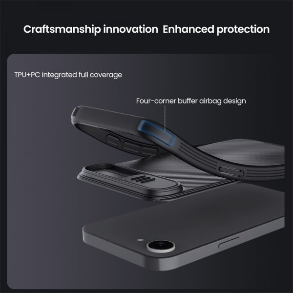 iPhone 16e/17e Case CamShield Pro MagSafe Black
