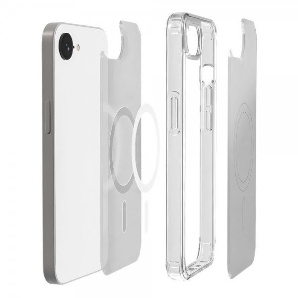 iPhone 16e/17e Case LITE MAG Transparent