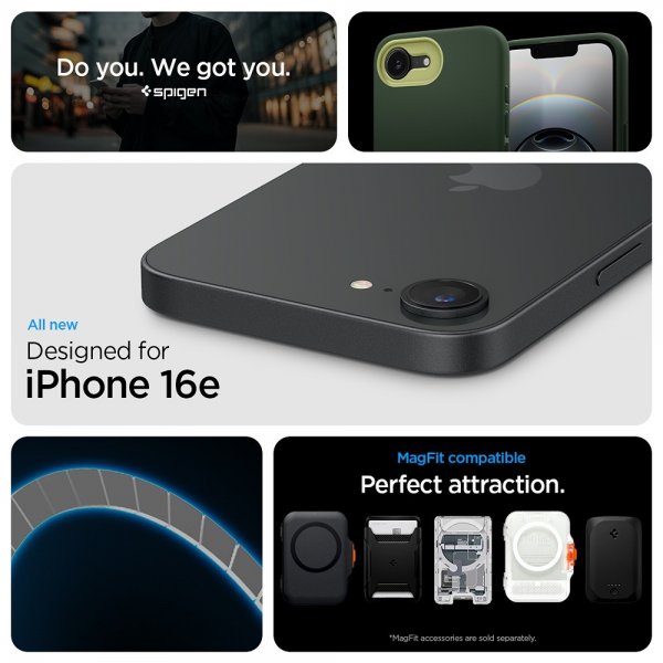 iPhone 16e/17e Case Nano Pop MagFit Avo Green