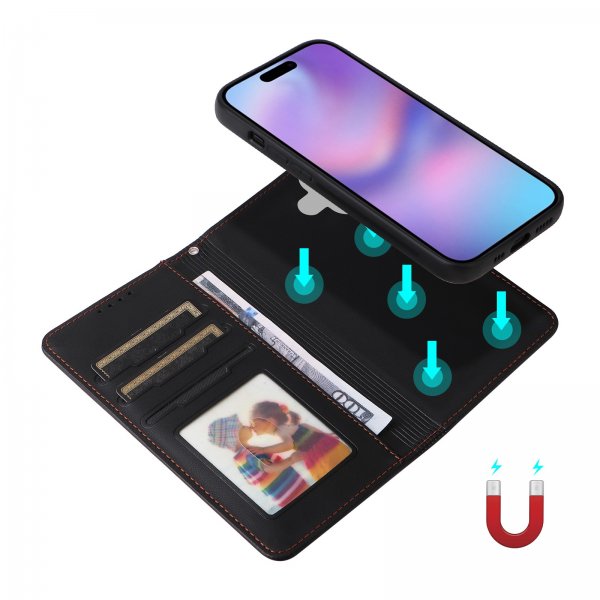 iPhone 17 Cover with Detachable Case 005 Black