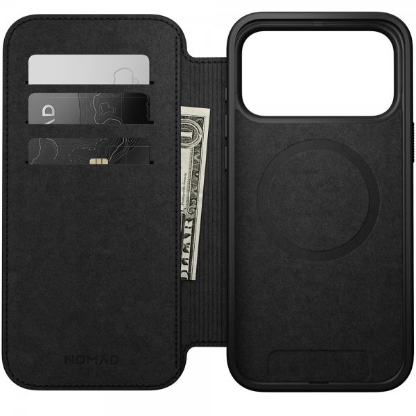 iPhone 17 Pro Max Cover Modern Leather Folio English Tan