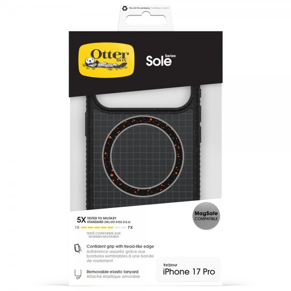 iPhone 17 Pro Case Sole MagSafe Black