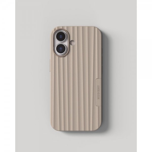 iPhone 17 Case Bold Case MagSafe Linen Beige