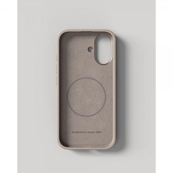 iPhone 17 Case Bold Case MagSafe Linen Beige
