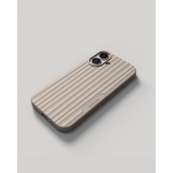 iPhone 17 Case Bold Case MagSafe Linen Beige