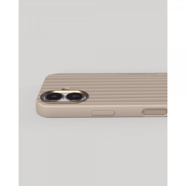 iPhone 17 Case Bold Case MagSafe Linen Beige