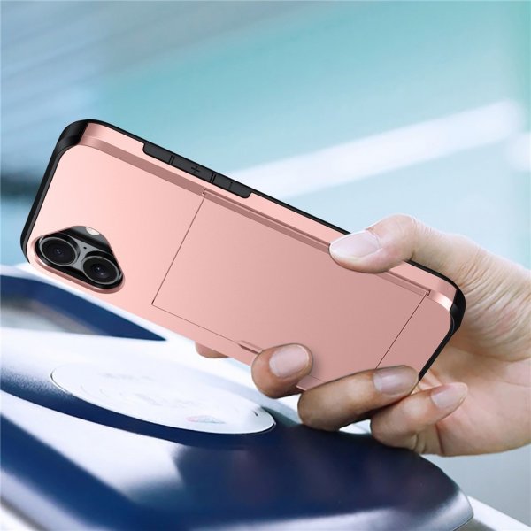 iPhone 17 Case Card Slide Blue