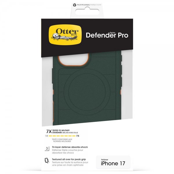 iPhone 17 Case Defender Pro MagSafe Green Intrigue
