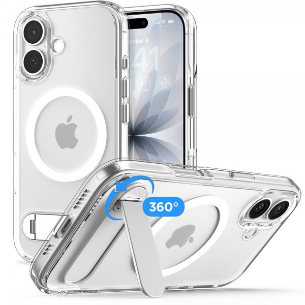 iPhone 17 Case Ultra Hybrid S MagFit Clear White