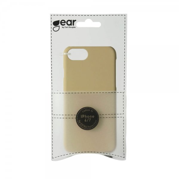 iPhone 6/6S/7/8/SE Case Hard Plastic Beige