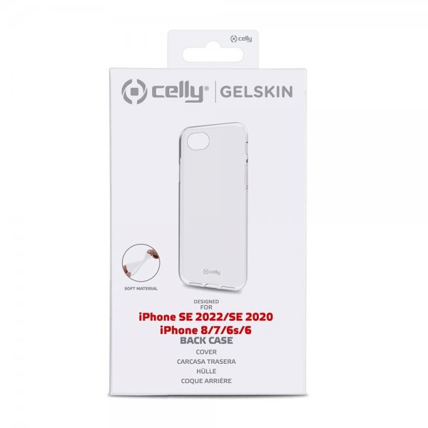 iPhone 6/6S/7/8/SE Case GELSKIN Transparent