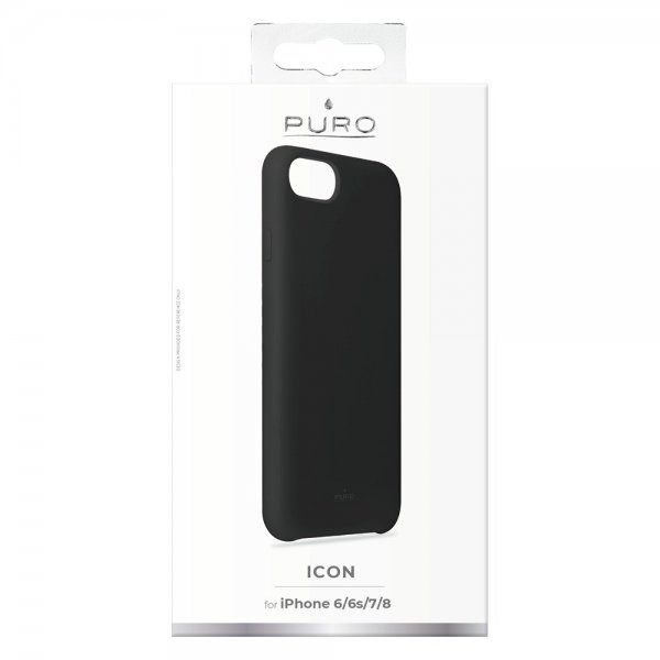 iPhone 6/6S/7/8/SE Case Icon Black