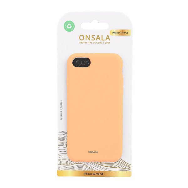iPhone 6/6S/7/8/SE Case Silicone Touch Apricot