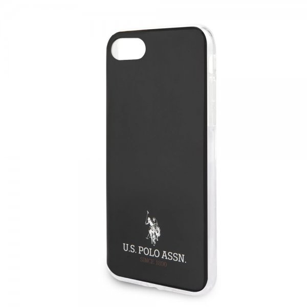 iPhone 7/8/SE Case Small Logo Black