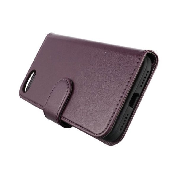 iPhone 7/8/SE Cover Detachable Wallet Case Purple