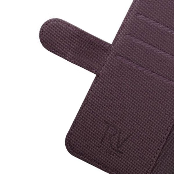 iPhone 7/8/SE Cover Detachable Wallet Case Purple