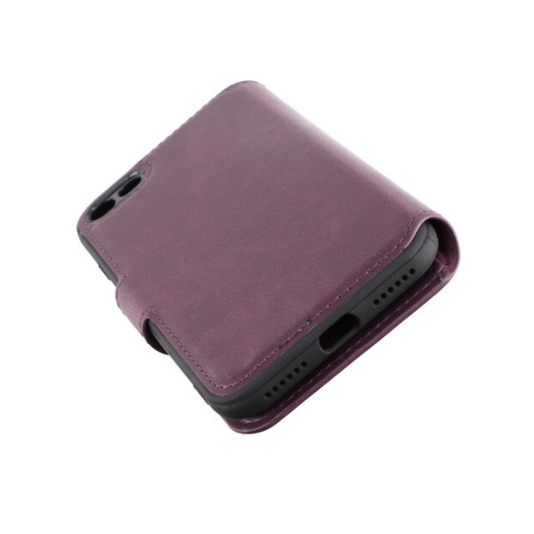 iPhone 7/8/SE Cover Foldable Card Slot Purple