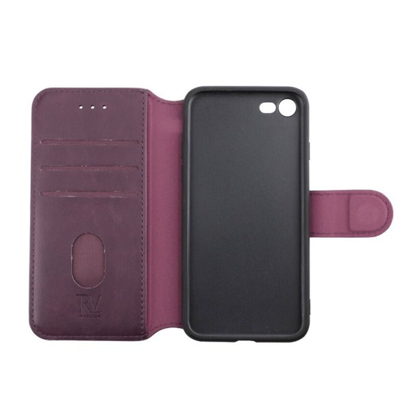 iPhone 7/8/SE Cover Foldable Card Slot Purple