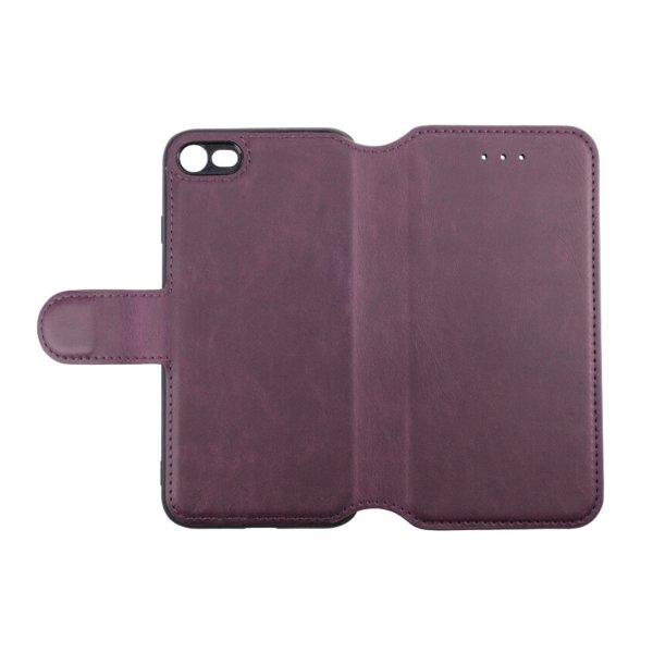 iPhone 7/8/SE Cover Foldable Card Slot Purple