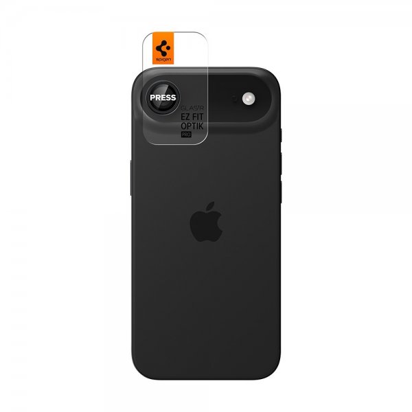 iPhone Air Camera Protector GLAS.tR EZ Fit Optik Pro 2-pack Black