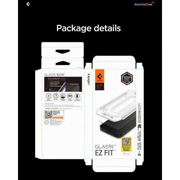 iPhone Air Screen Protector GLAS.tR EZ Fit 2-pack