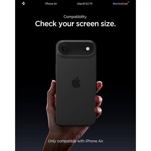 iPhone Air Screen Protector GLAS.tR EZ Fit 2-pack