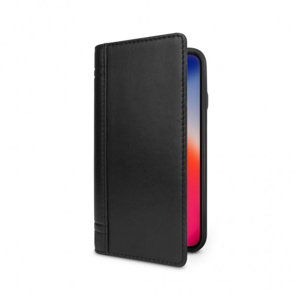 iPhone Xr Wallet Case Journal Black