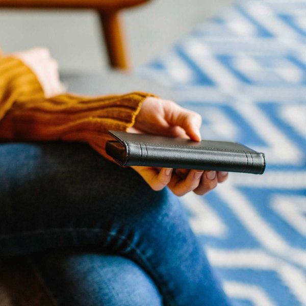 iPhone Xr Wallet Case Journal Black