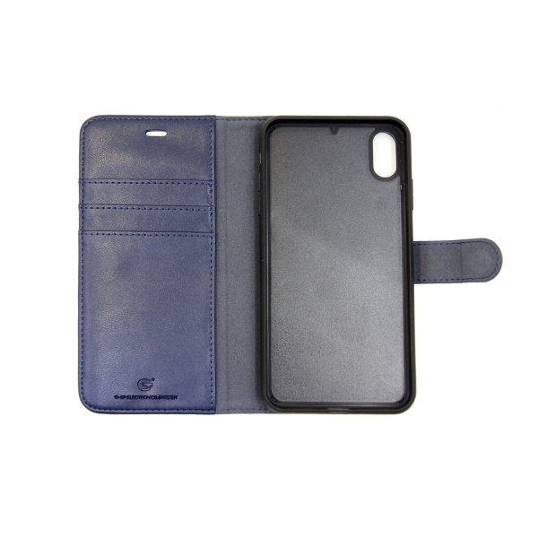iPhone Xs Max Cover with Stand Blue