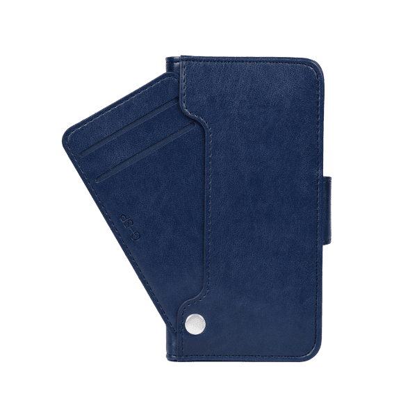 iPhone Xs Max Cover Foldable Card Slot Blue