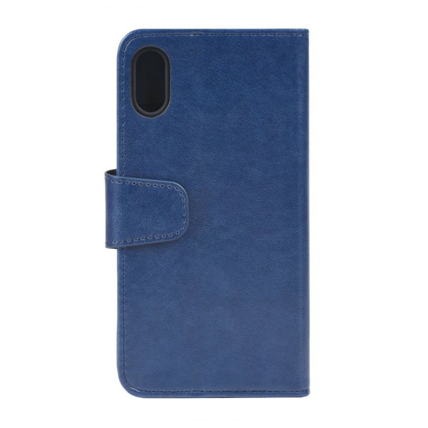 iPhone Xs Max Cover Foldable Card Slot Blue