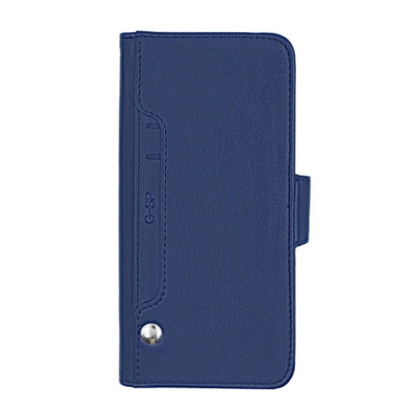 iPhone Xs Max Cover Foldable Card Slot Blue