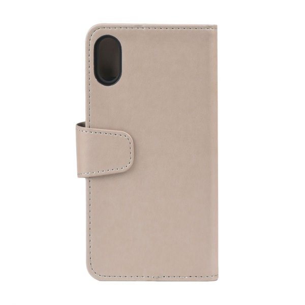 iPhone Xs Max Cover Foldable Card Slot Grey