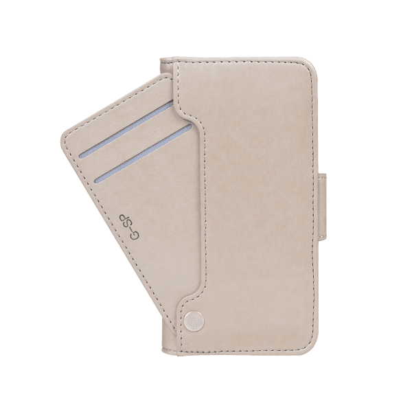 iPhone Xs Max Cover Foldable Card Slot Grey