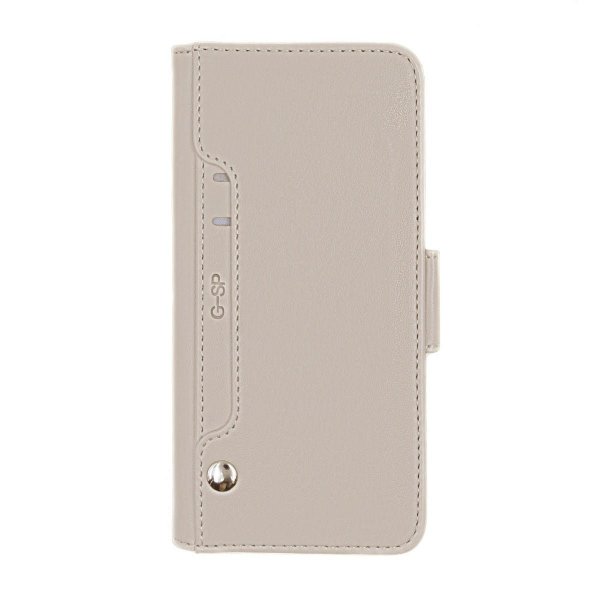 iPhone Xs Max Cover Foldable Card Slot Grey