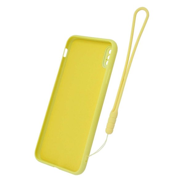 iPhone X/iPhone Xs Case with Ringholder Yellow