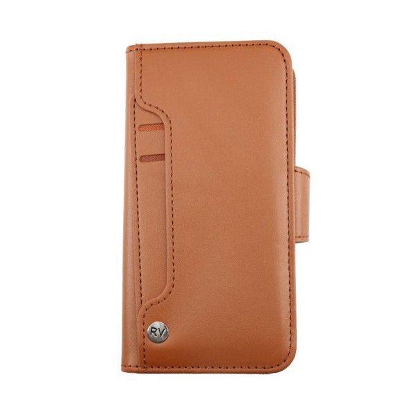 iPhone X/iPhone Xs Cover Foldable Card Slot Brown