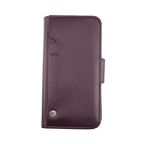 iPhone X/iPhone Xs Cover Foldable Card Slot Purple