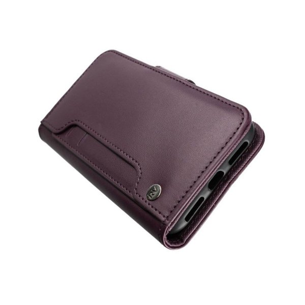 iPhone X/iPhone Xs Cover Foldable Card Slot Purple