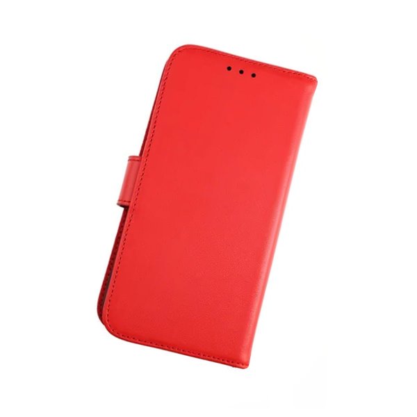 iPhone X/iPhone Xs Cover Genuine Leather Red