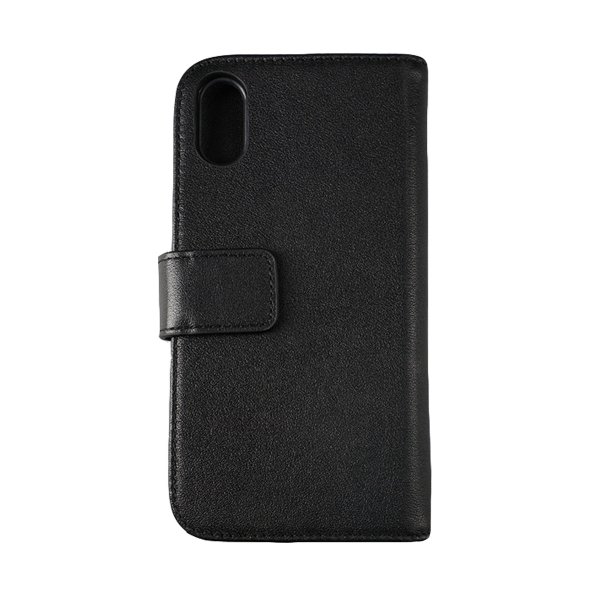 iPhone X/iPhone Xs Cover Genuine Leather Black