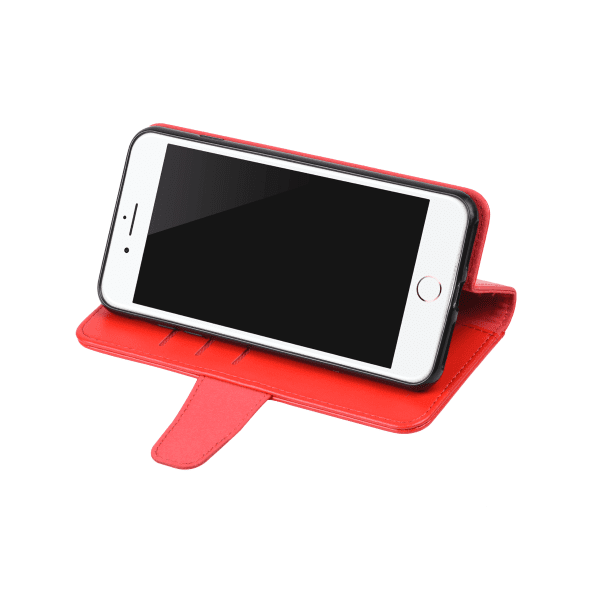iPhone X/iPhone Xs Cover Foldable Card Slot Red