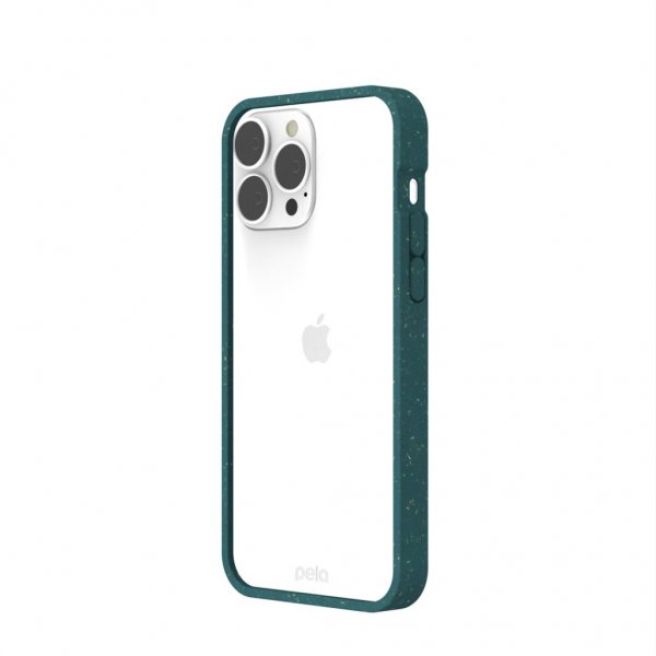 iPhone 13 Pro Max Case Eco Friendly Clear Green