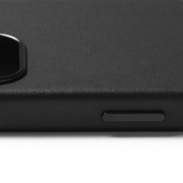 iPhone 16e/17e Case Full Leather Case MagSafe Black