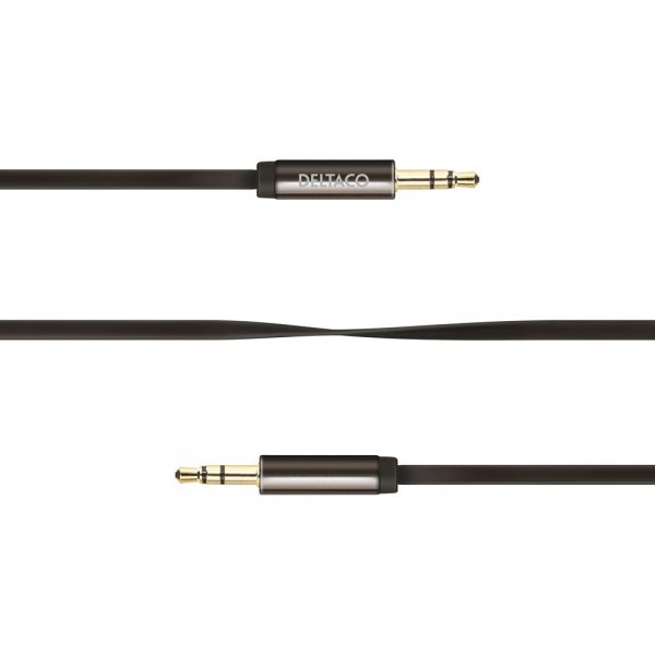 Cable 3.5mm Stereo Audio Cable 1m Black